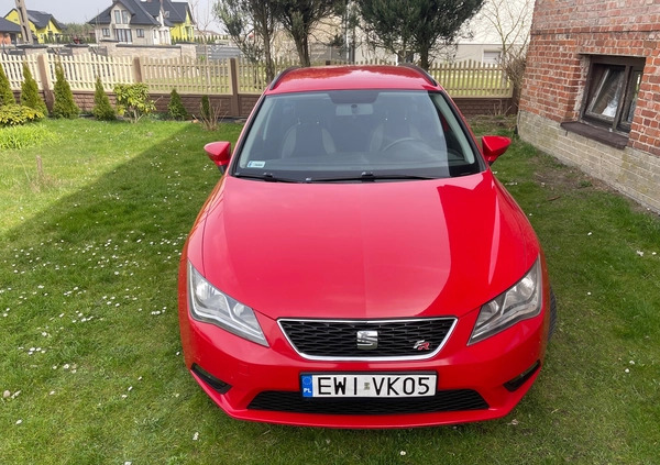 Seat Leon cena 26000 przebieg: 307420, rok produkcji 2015 z Wieluń małe 277